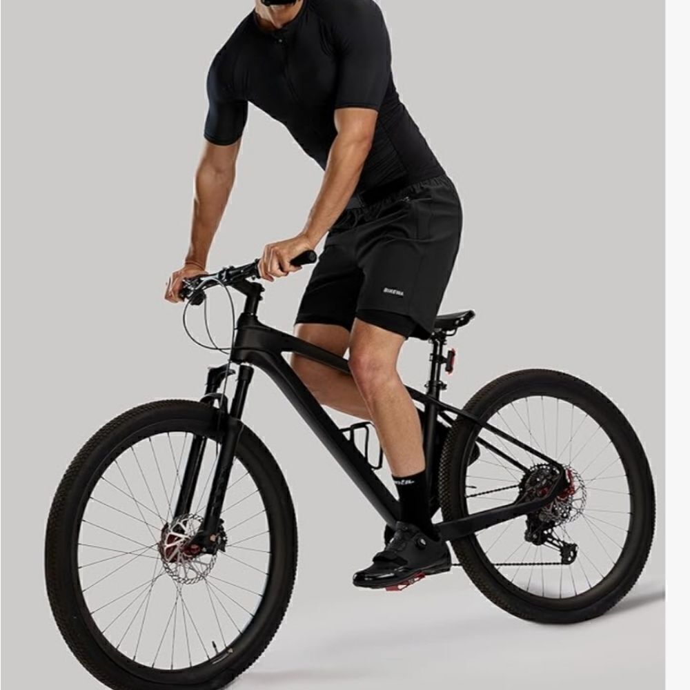 Men's Mountain Bike Shorts 3D Padded Loose-fit Riding Biking Cycling Bicycle